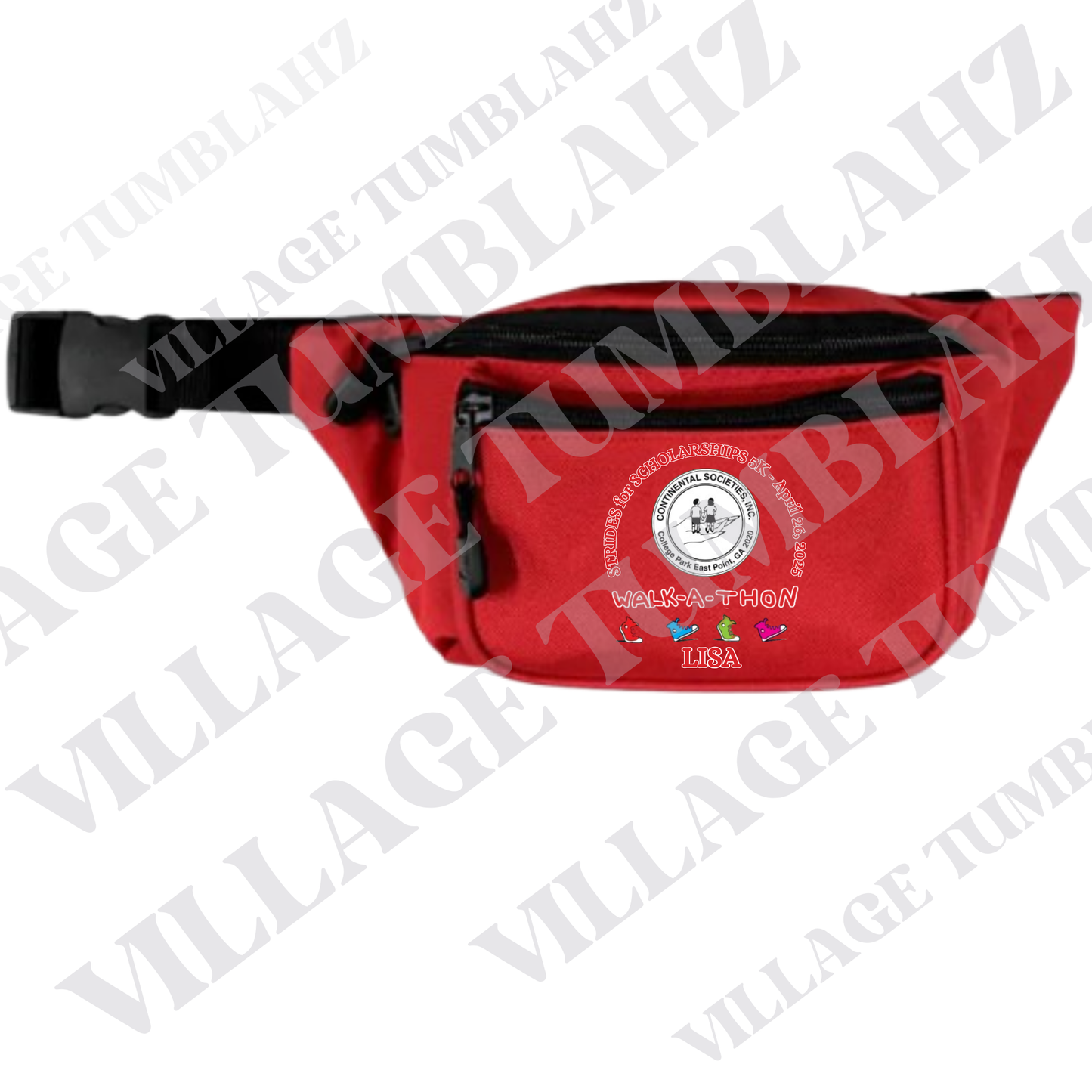 Continental Societies, Inc. Custom Fanny Packs