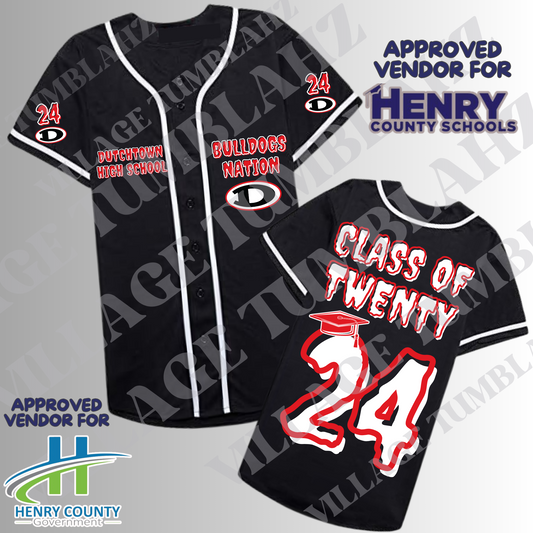 GRADUATION BASEBALL JERSEY - HENRY COUNTY PUBLIC SCHOOLS