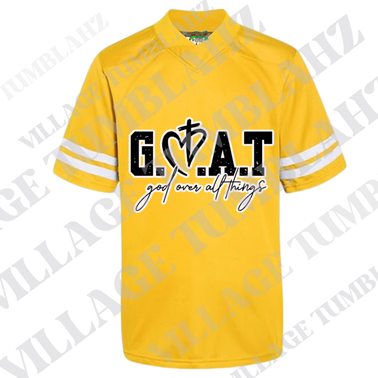 GOAT (GOD OVER ALL THINGS) JERSEYZ