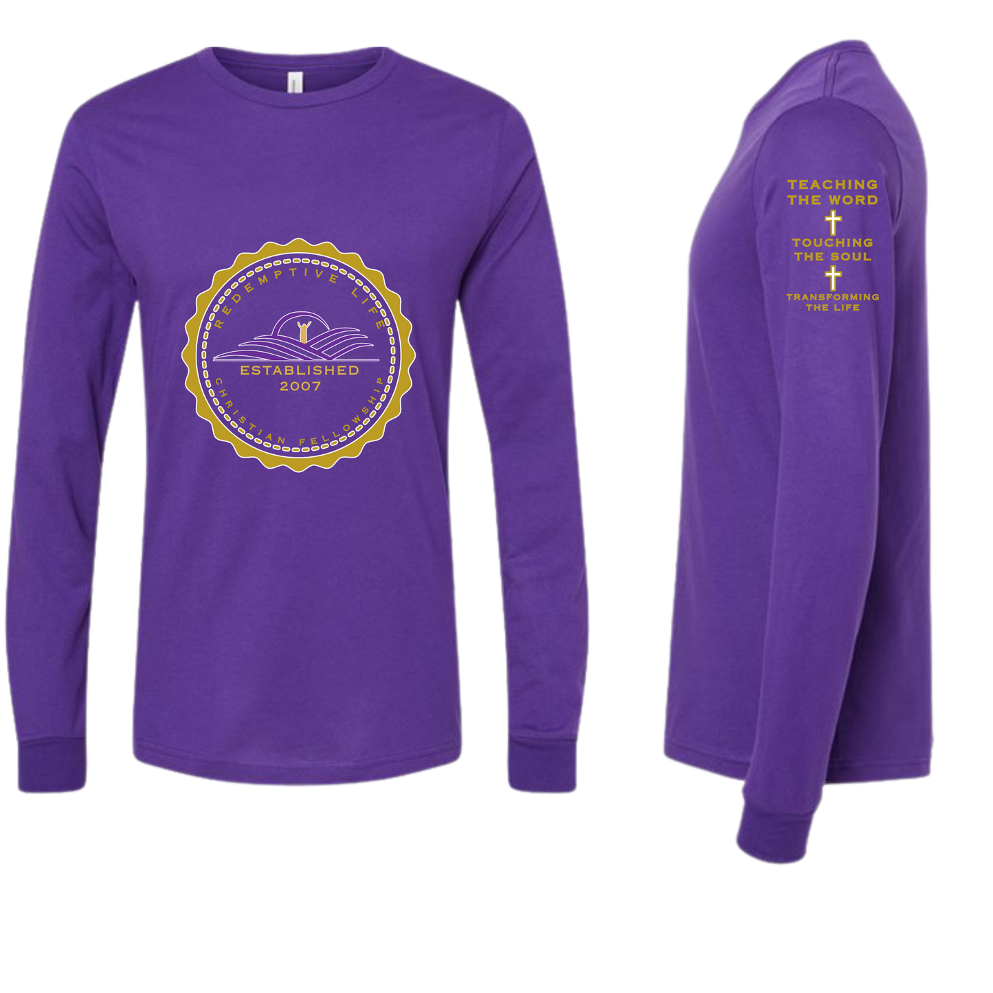 REDEMPTIVE LIFE CHRISTIAN FELLOWSHIP (RLCF) LONG SLEEVE TSHIRT