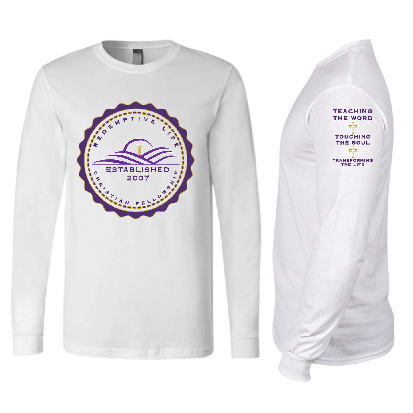 REDEMPTIVE LIFE CHRISTIAN FELLOWSHIP (RLCF) LONG SLEEVE TSHIRT