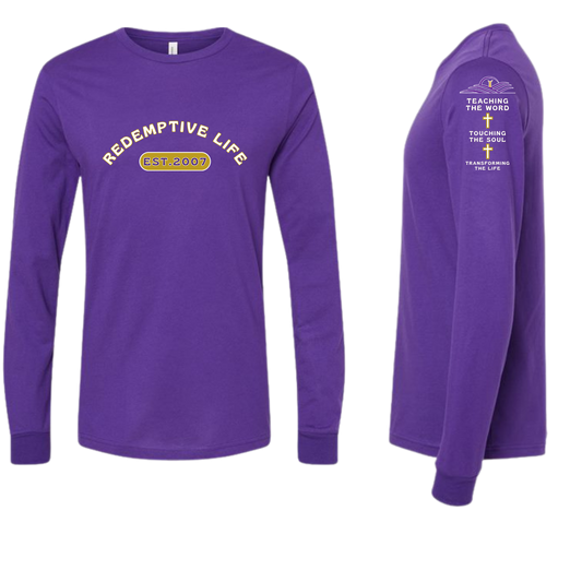 REDEMPTIVE LIFE CHRISTIAN FELLOWSHIP (RLCF) LONG SLEEVE TSHIRT