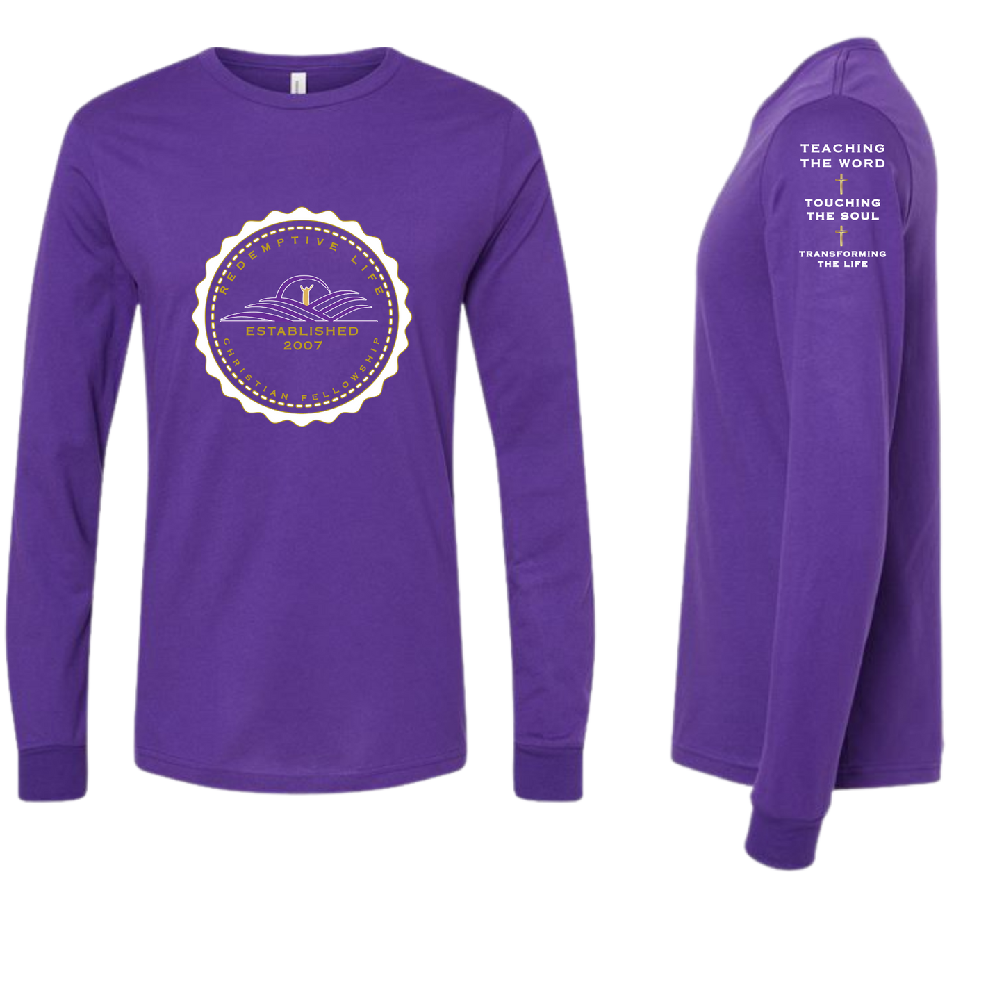 REDEMPTIVE LIFE CHRISTIAN FELLOWSHIP (RLCF) LONG SLEEVE TSHIRT