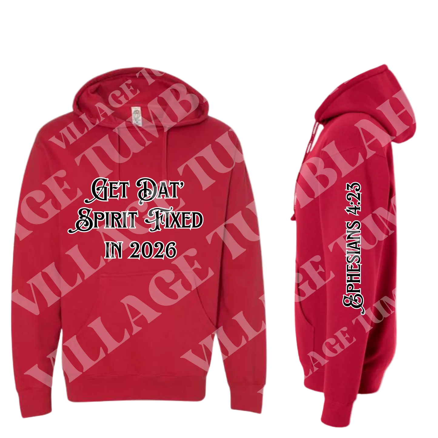 GET DAT' SPIRIT FIXED HOODIE