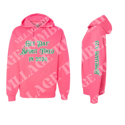 GET DAT' SPIRIT FIXED HOODIE