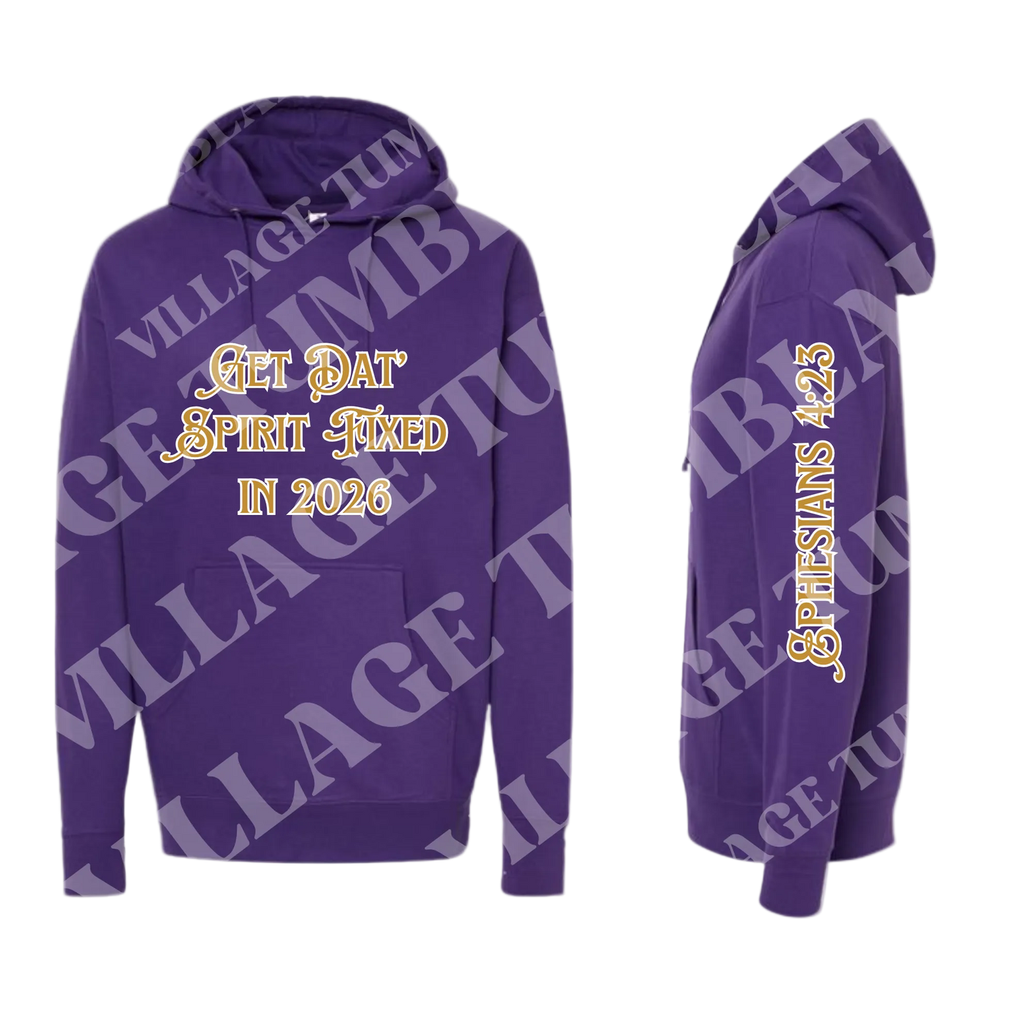 GET DAT' SPIRIT FIXED HOODIE