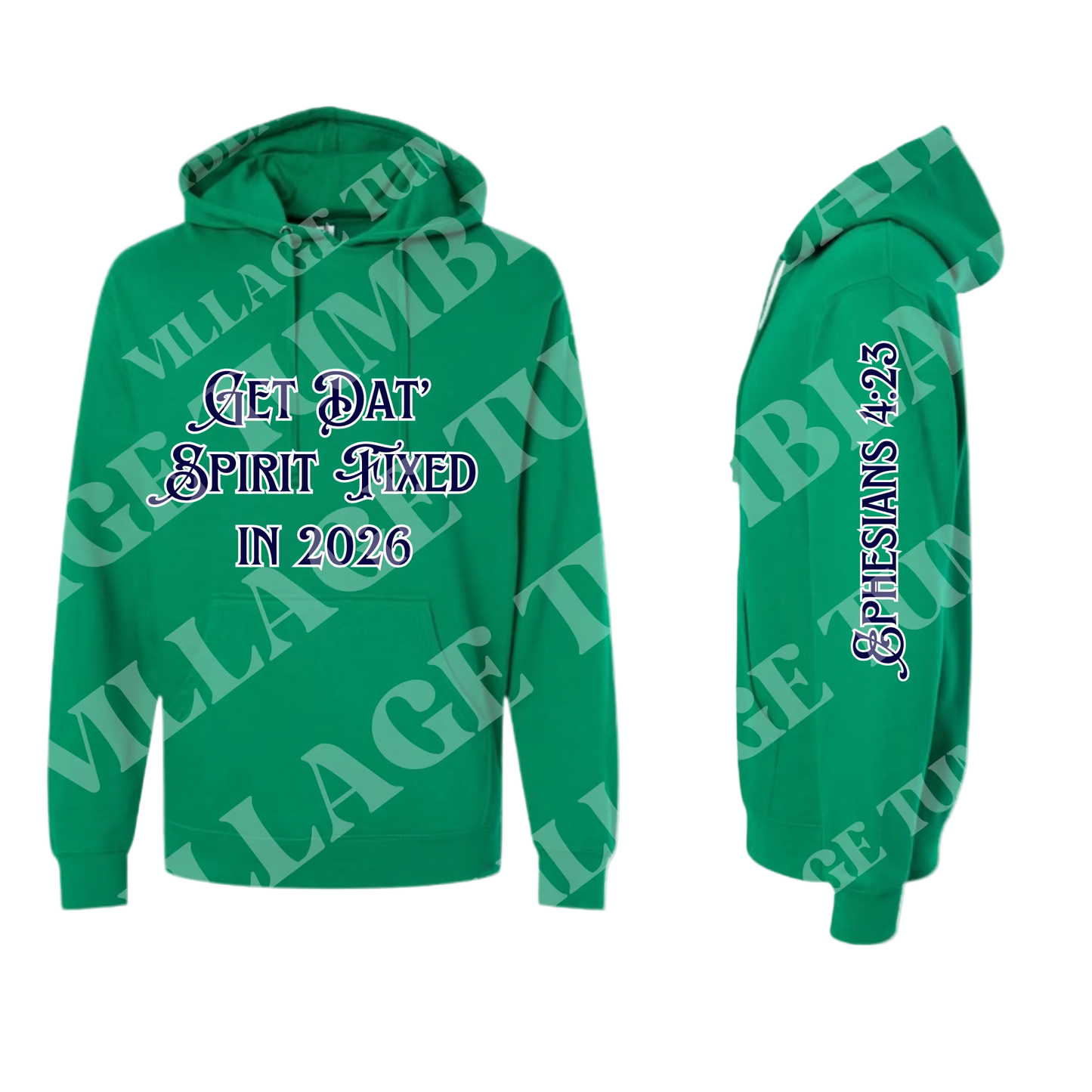 GET DAT' SPIRIT FIXED HOODIE