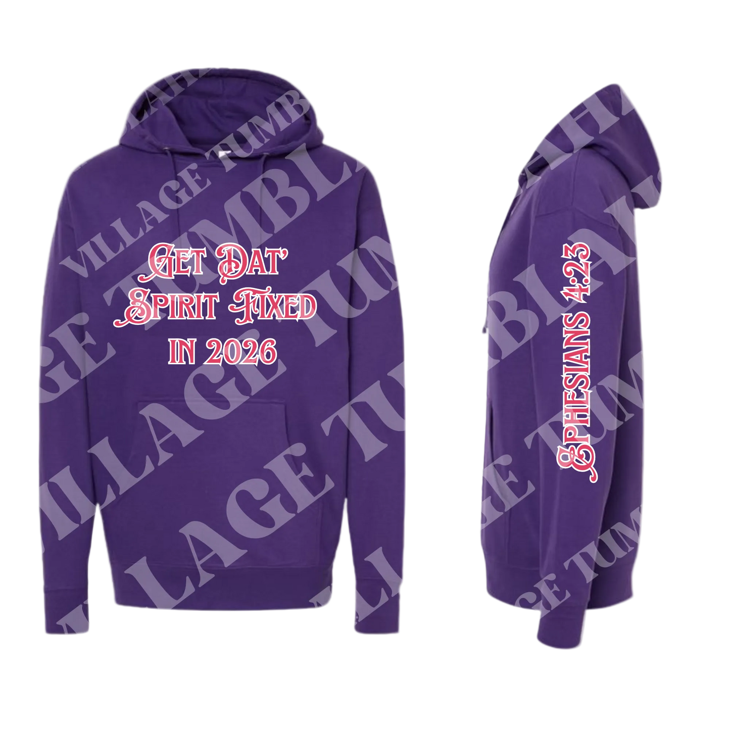 GET DAT' SPIRIT FIXED HOODIE