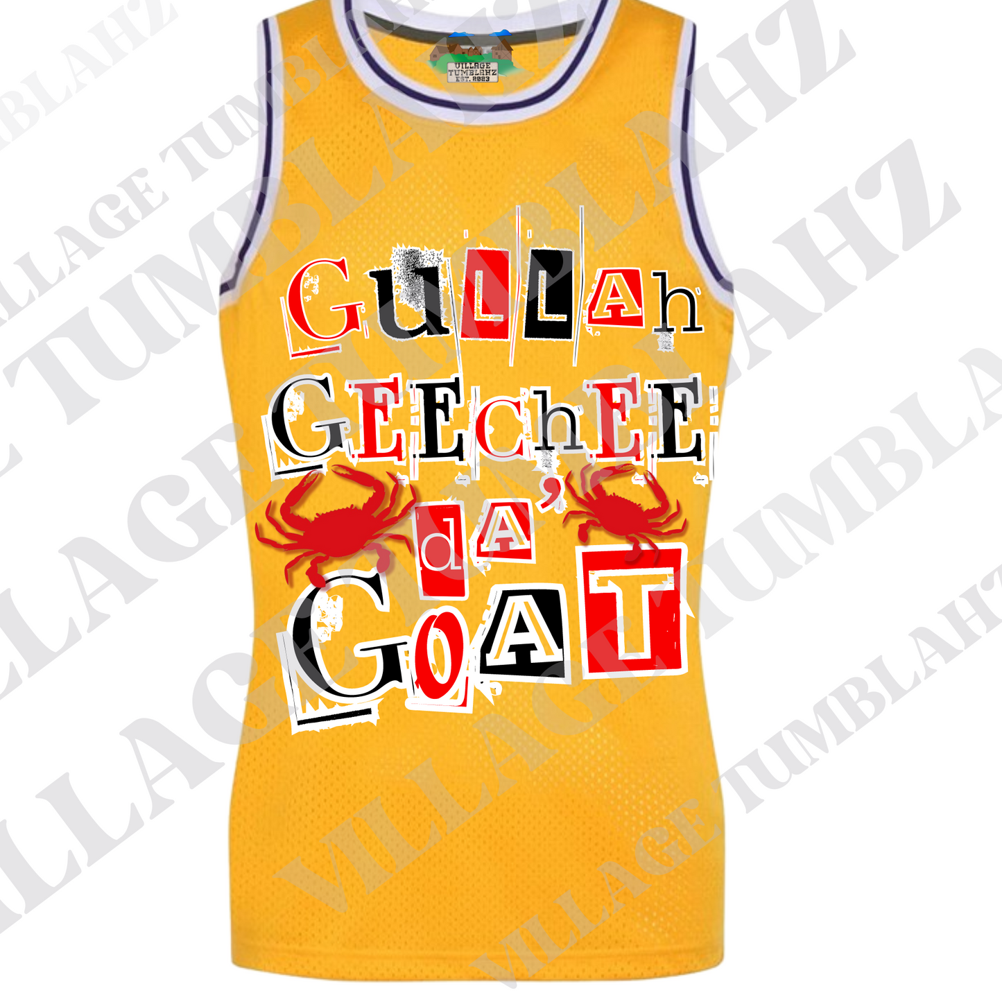 GULLAH GEECHEE DA' GOAT JERSEY