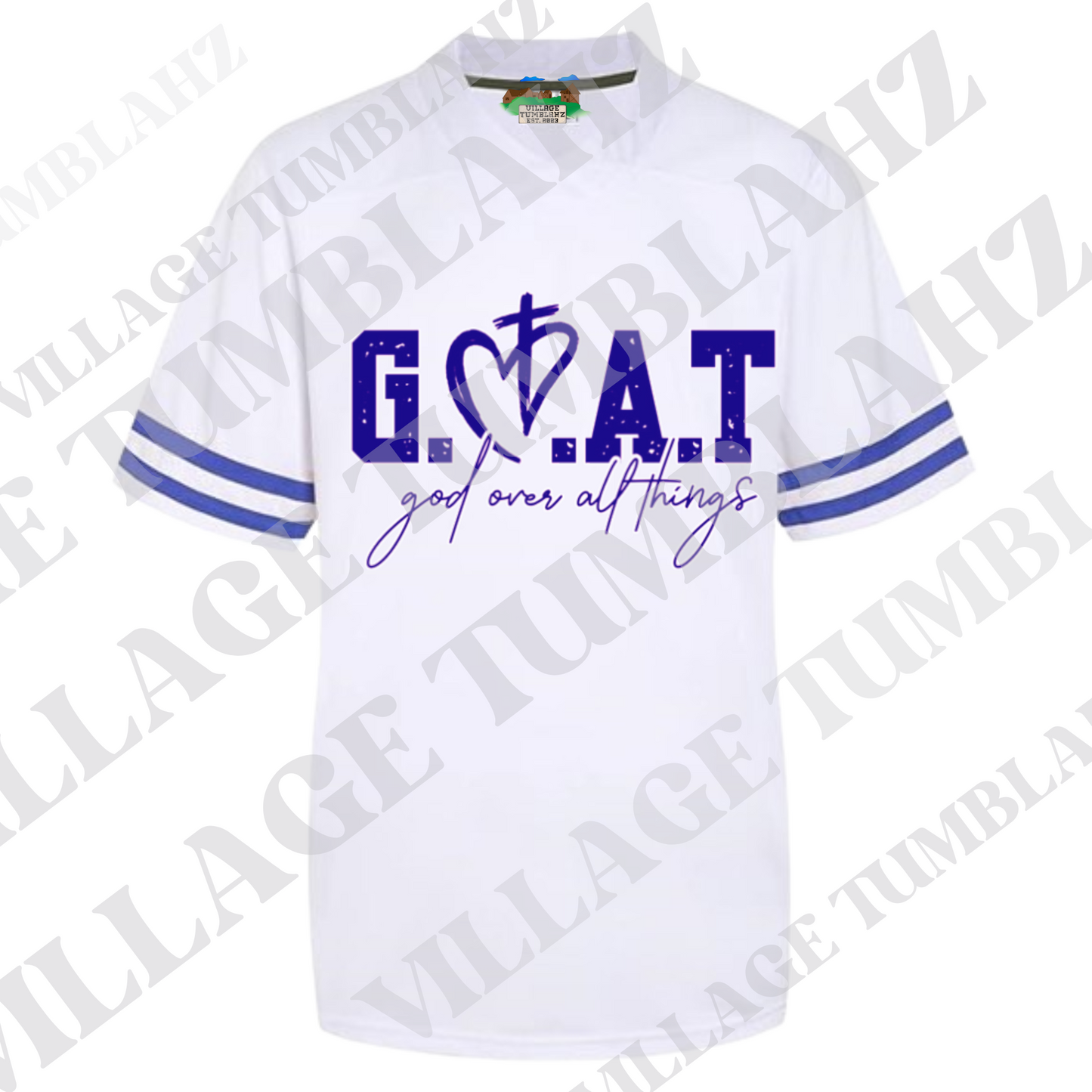 GOAT (GOD OVER ALL THINGS) JERSEYZ