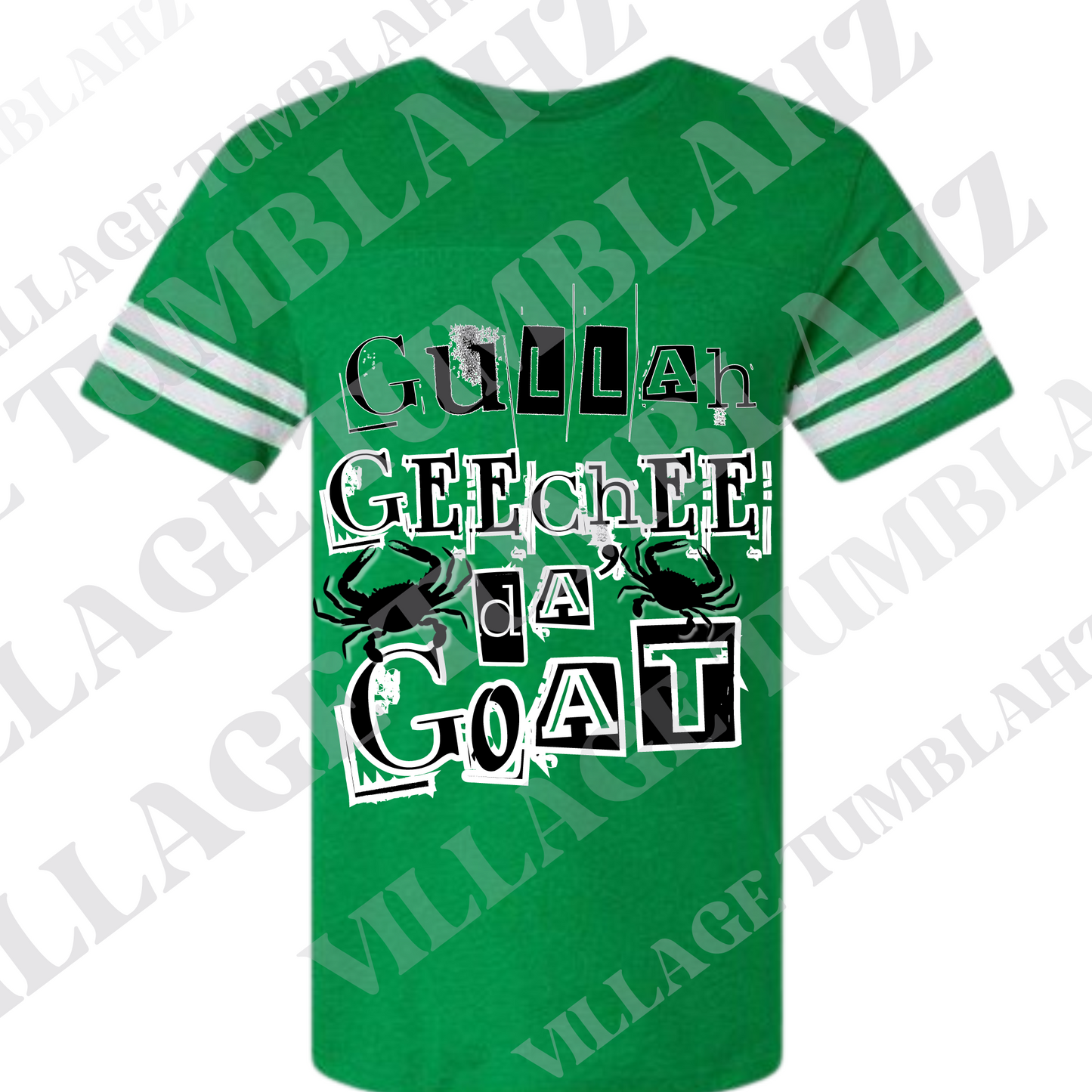 GULLAH GEECHEE DA' GOAT FOOTBALL TSHIRT