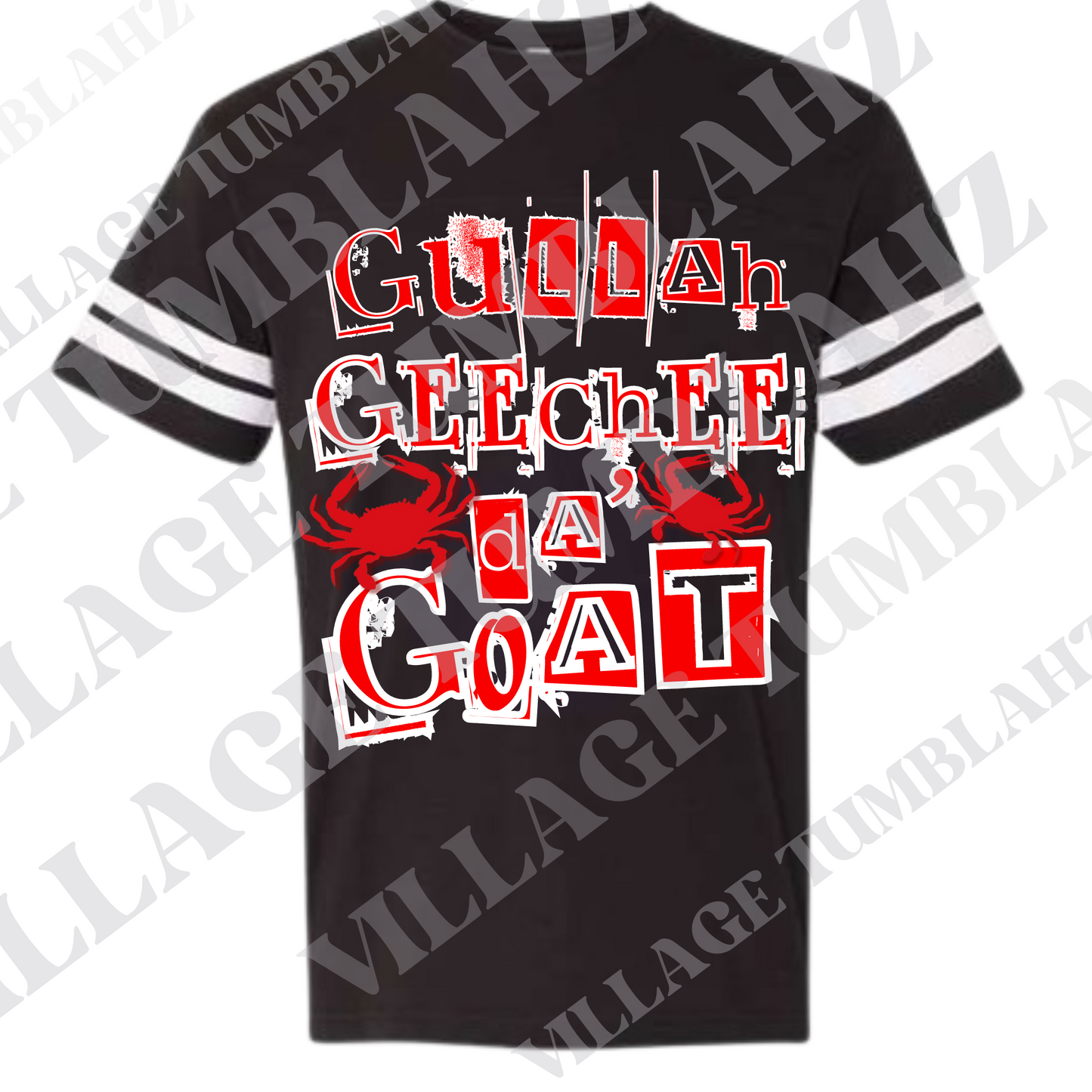 GULLAH GEECHEE DA' GOAT FOOTBALL TSHIRT