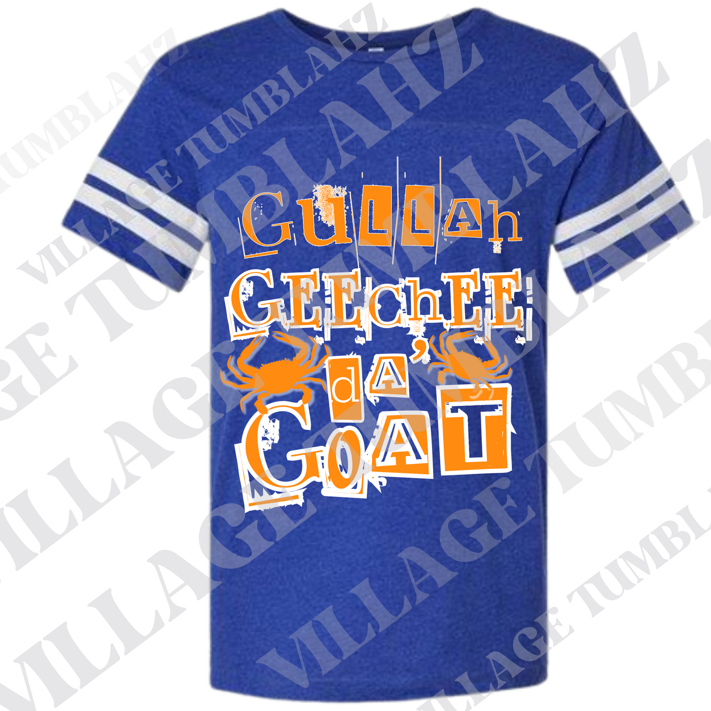 GULLAH GEECHEE DA' GOAT FOOTBALL TSHIRT