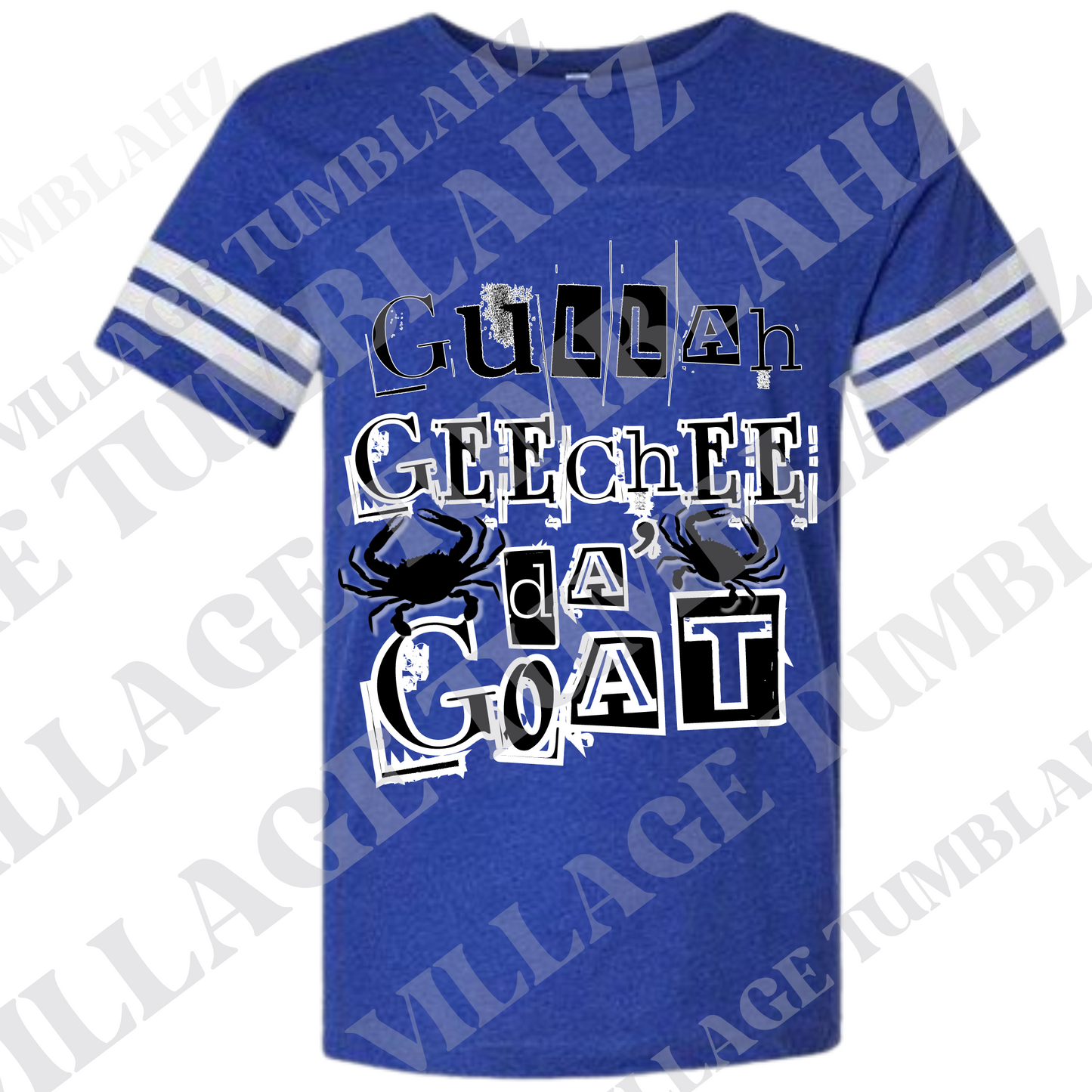 GULLAH GEECHEE DA' GOAT FOOTBALL TSHIRT