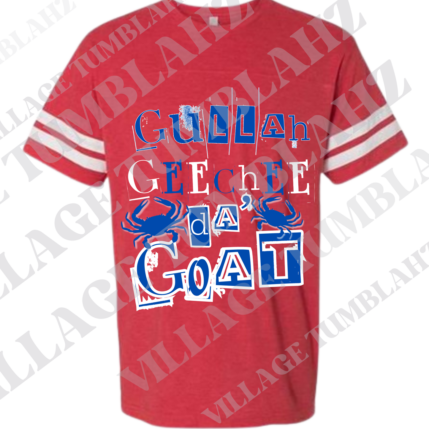 GULLAH GEECHEE DA' GOAT FOOTBALL TSHIRT