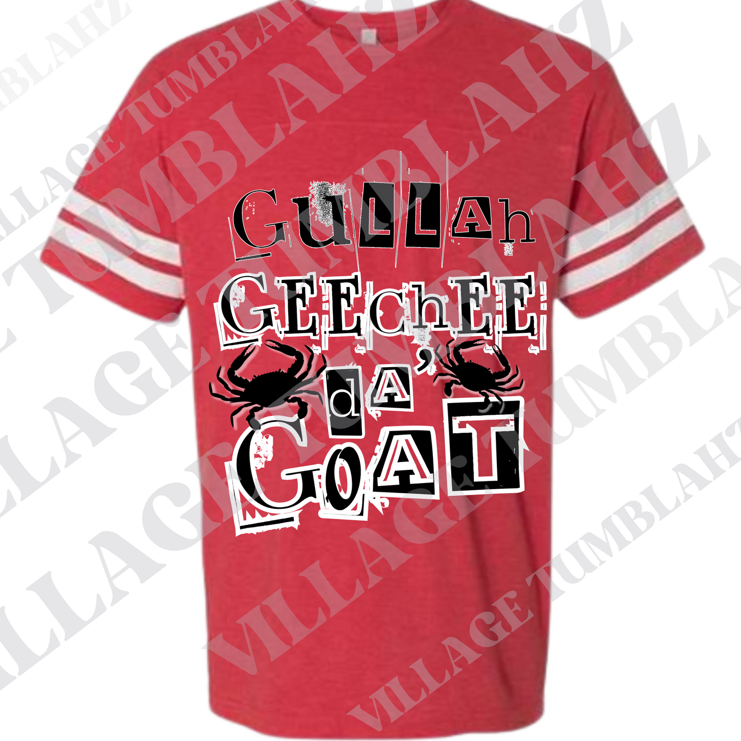 GULLAH GEECHEE DA' GOAT FOOTBALL TSHIRT